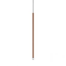 A-TUBE_NANO lampa wisząca brązowa 3W LED 3000K 480 lm CRI 90 ściemnialna